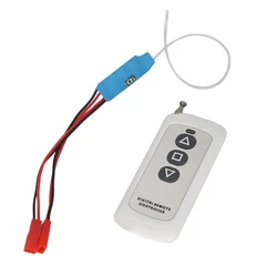 Metal Push Rod Wireless Remote Control 50m 3V-18V Input Receiver Board For 130 N10 N20 Planetary Gear Motor RC DIY Toy Parts
