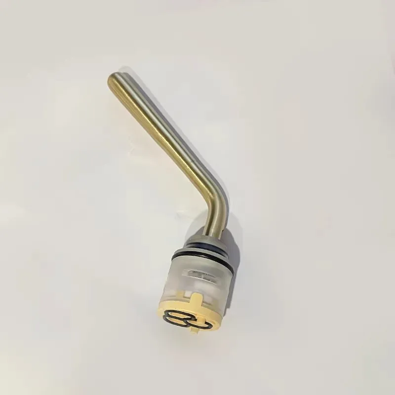 

Смеситель для ванной комнаты разных цветов с керамическим картриджем, включая картридж и латунный рычаг, сменные аксессуары для смесителя