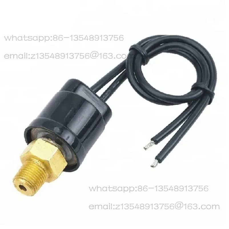 1/4 1/8 12V-220V Small Pressure Switch Valves Multi Purpose Automatic Reset Air Conditioning Refrigeration Control with Wire