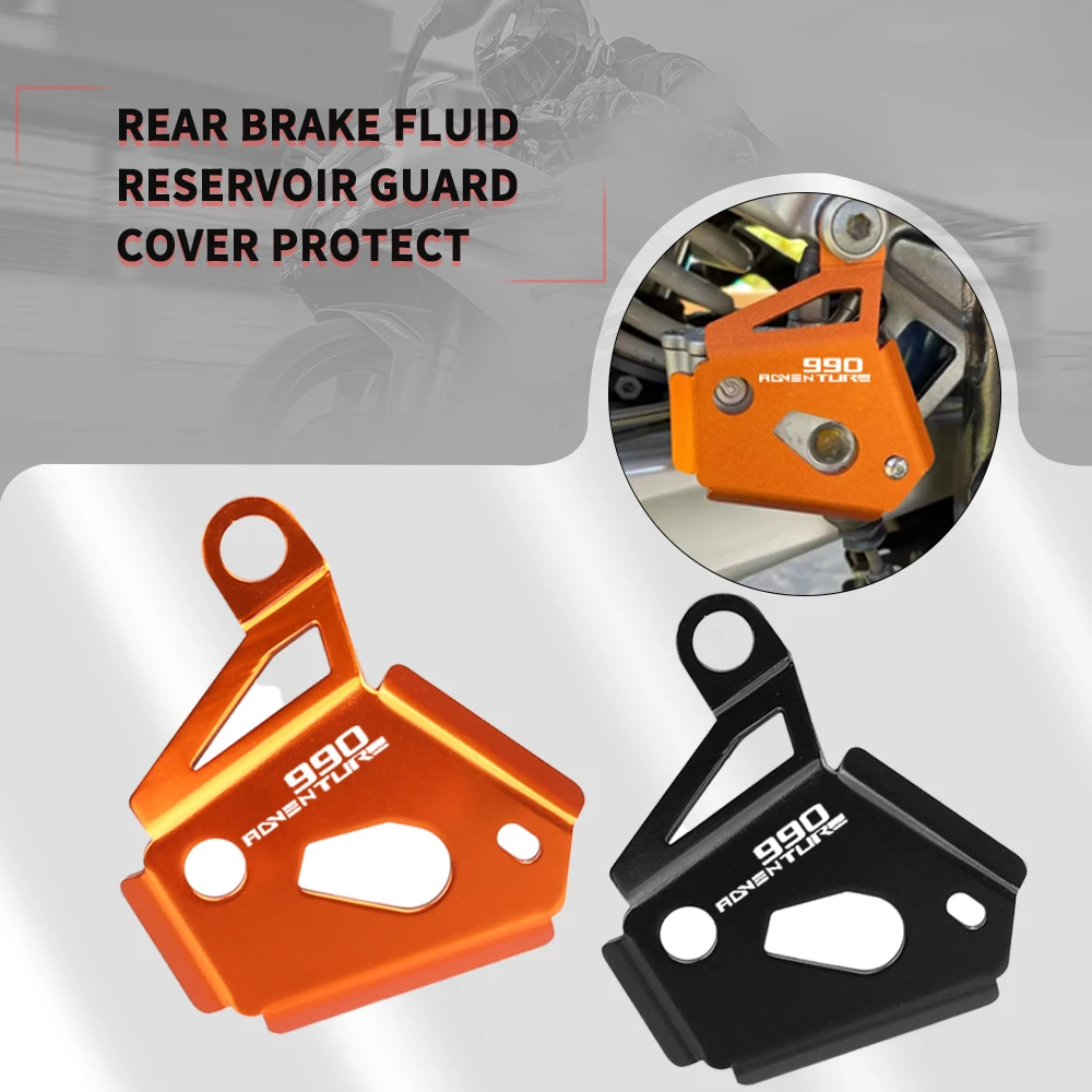 

Motorcycle CNC Accessories 990 ADVENTURE For 990 ADV Adventure R S 990 ADVENTURE/S/R 990 Rear Brake Pump Protection Guard Cover