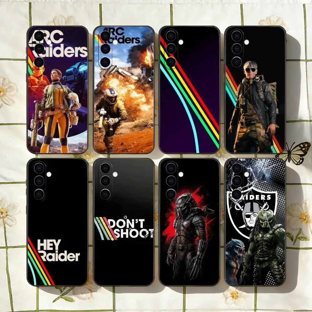 HOT GAME ARC R-Raiders Phone Case Black Silicone Soft For Samsung Galaxy A73,A72,A71,A70,A53,A52,A51