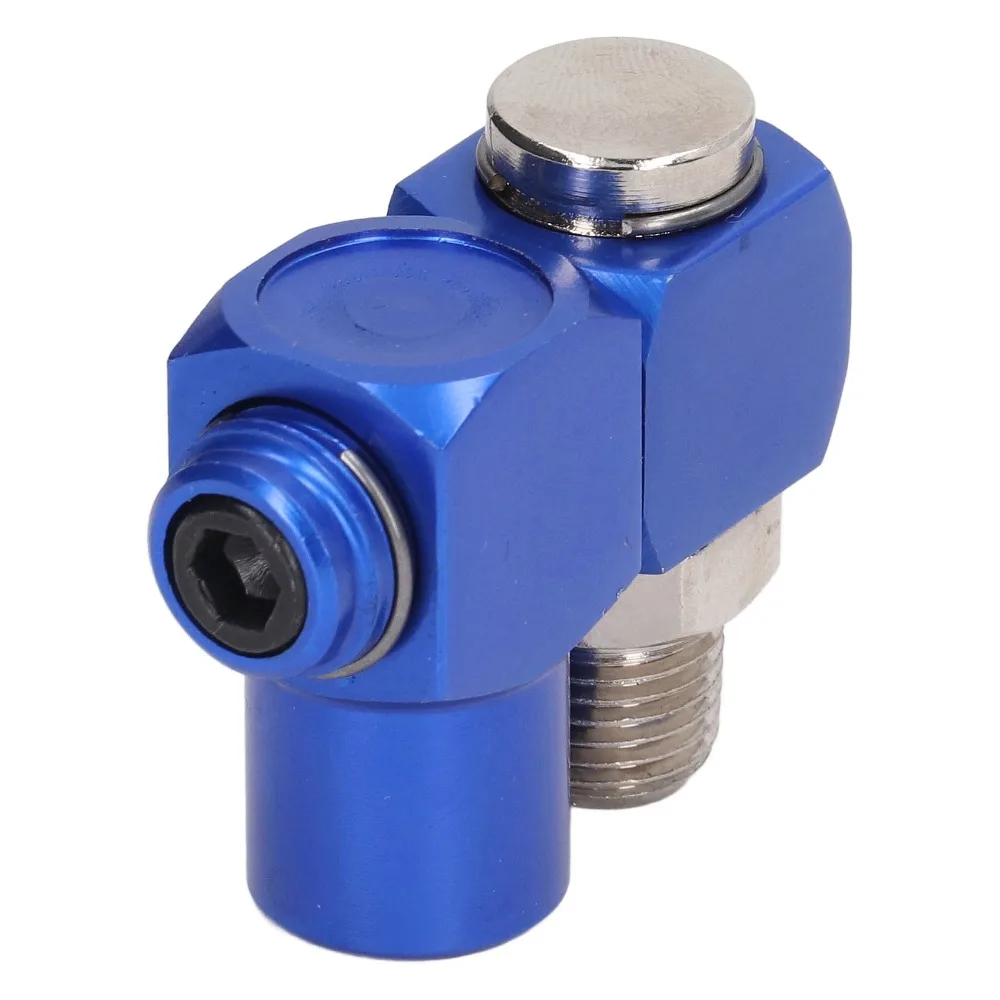 4PCS 1/4in NPT Thread Air Hose Connector 150PSI Rated 360 Degree Rotation Swivel Air Fitting Hardened Steel Core