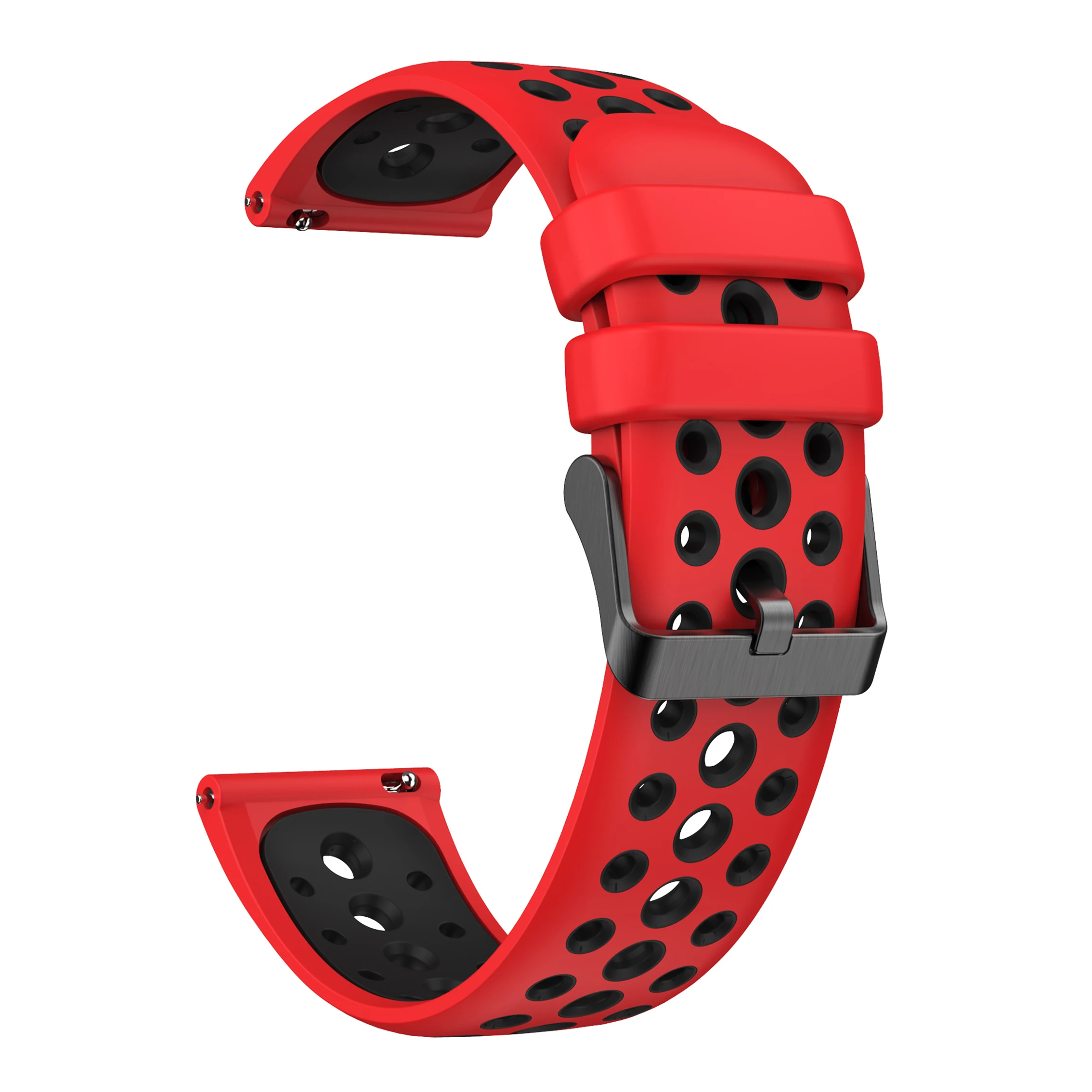Cinturino da 20 mm per Amazfit Active 2 Square/Active 2/GTR Mini Band per Amazfit Active 2 Square Sostituzione Foro tondo Cinturino bicolore