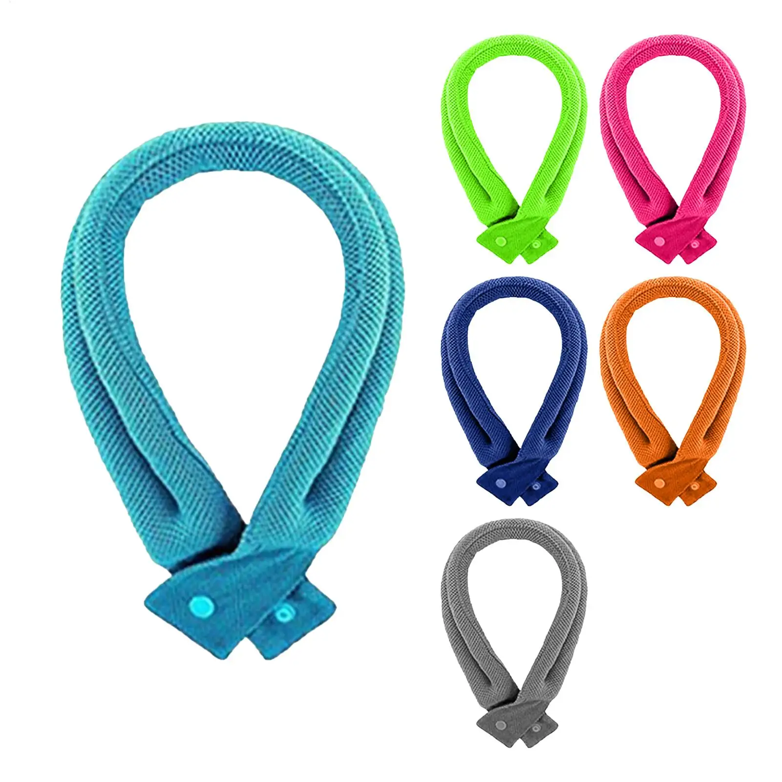 Summer Ice Band Cold Feeling Scarf Outdoor Cooling Neck Wrap Breathable Heat Relief Outdoor Sports Instant Cold Cooling Scarf