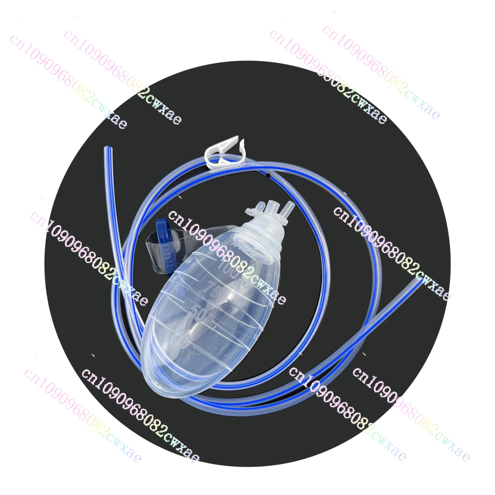 

Silicone Jackson Pratt Drain Surgical Drainage System Hemovac Bulb Drain JP Drain for Postoperative Care