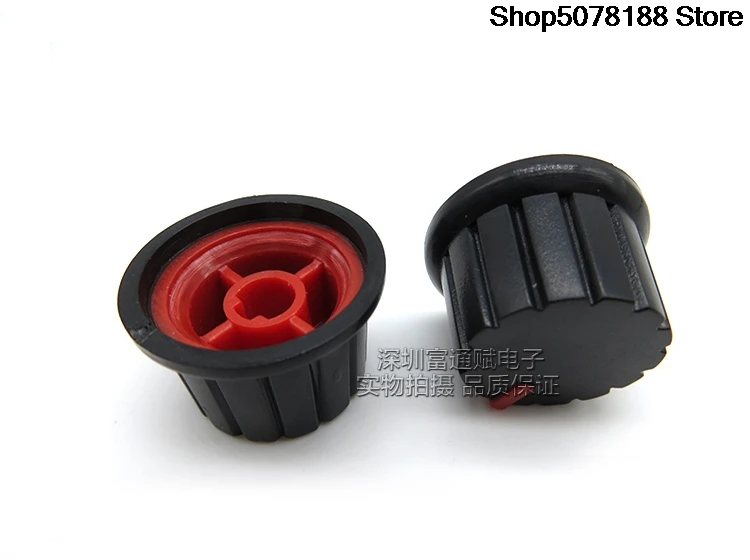 Should potentiometer encoder band switch plastic knob diameter 24*15MM half hole D type hole spot