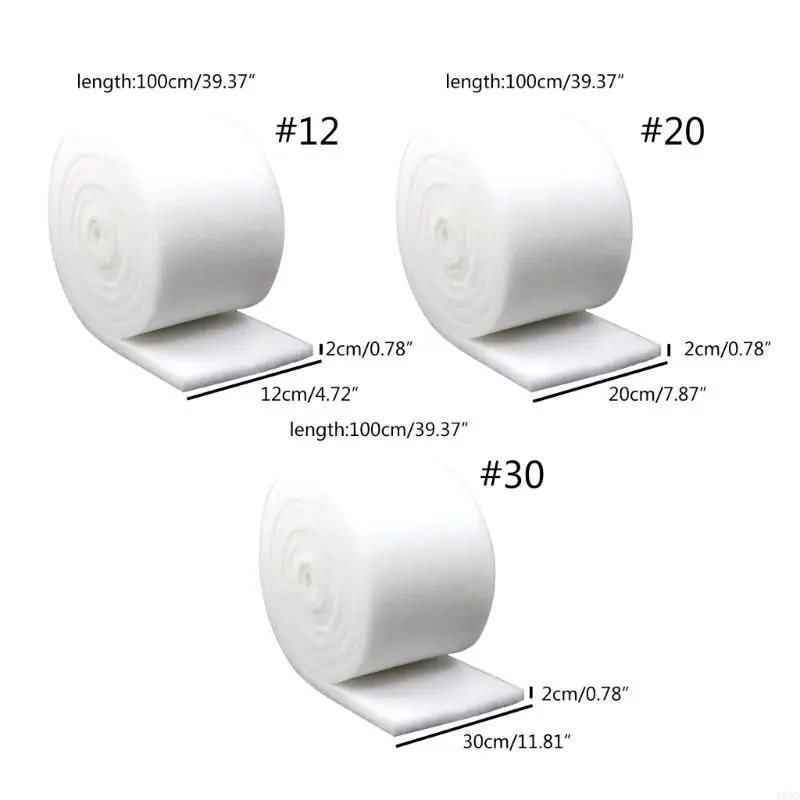 A6HD Fish for Tank Filter Sponge Cut to Fit Aquarium Filter Media Reusable Purification Filter Pad to Improve Water Quality