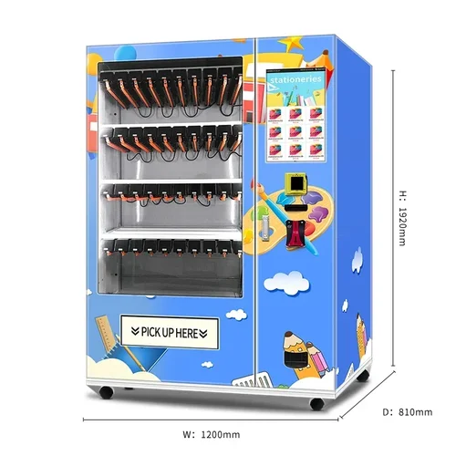 Máquina Expendedora De Papelería Sin Refrigeración Con