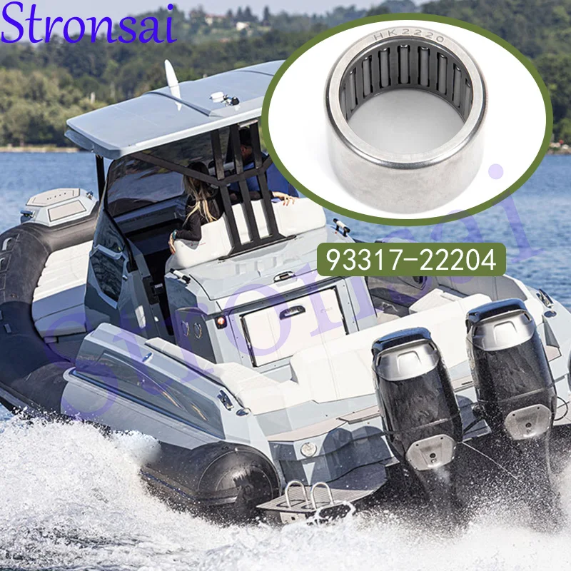 

93317-22204 933-17222-04-00 Подшипник для подвесного мотора Yamaha, 2-тактный, 25 л.с., 40-70 л.с. или 4-тактный F25-F60 933172220400