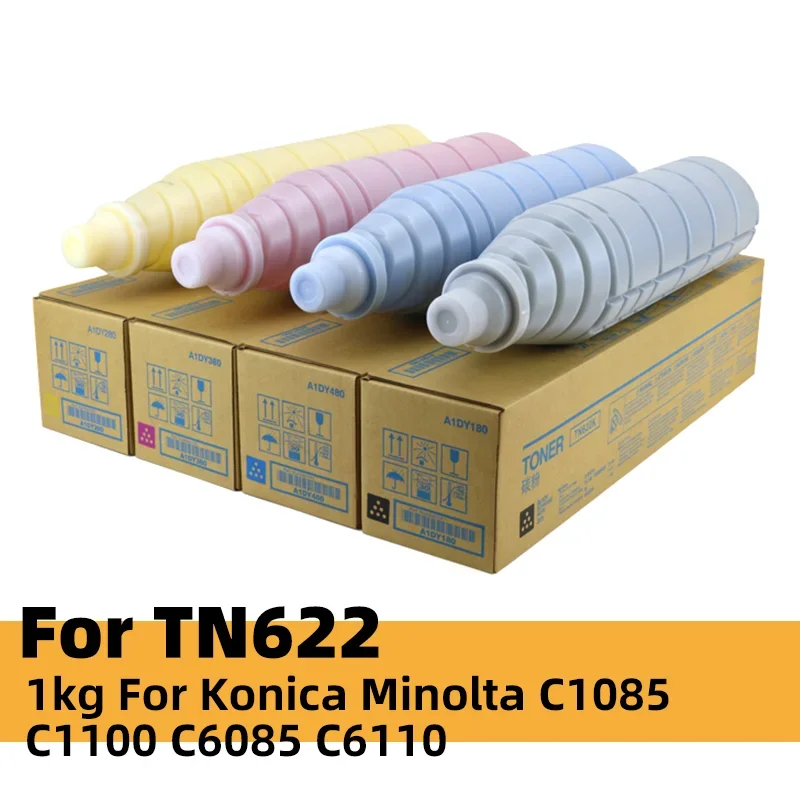 1500g NEW  toner cartridge TN622 Is Suitable For Konica Minolta Color Copier Toner Cartridge TN622 Suitable For Bizhub PRESS C10