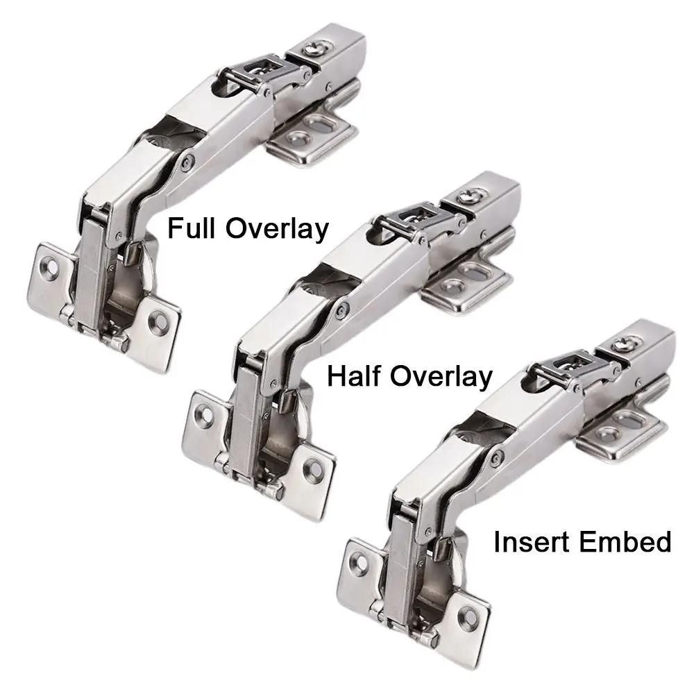 Hardware 165 degrees Hydraulic Folding Damper Buffer Door Hinge Window Accessories Furniture Supplies