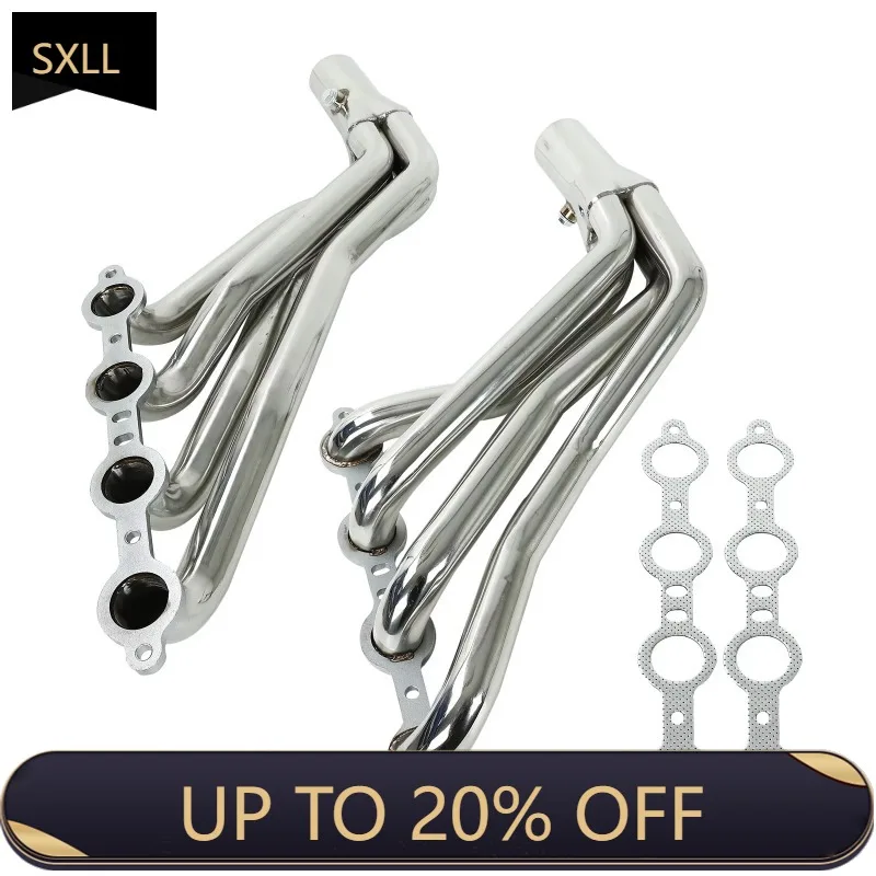 

SXLL LS1 LS2 LS3 LS6 Tuned Exhaust System Stainless Steel Exhaust Manifold Header