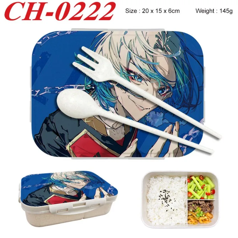 BLUE LOCK Bento Lunch Box Cartoon Figure Printed Lunch Box Food Storage Containers Children Birthday Gifts - view 3