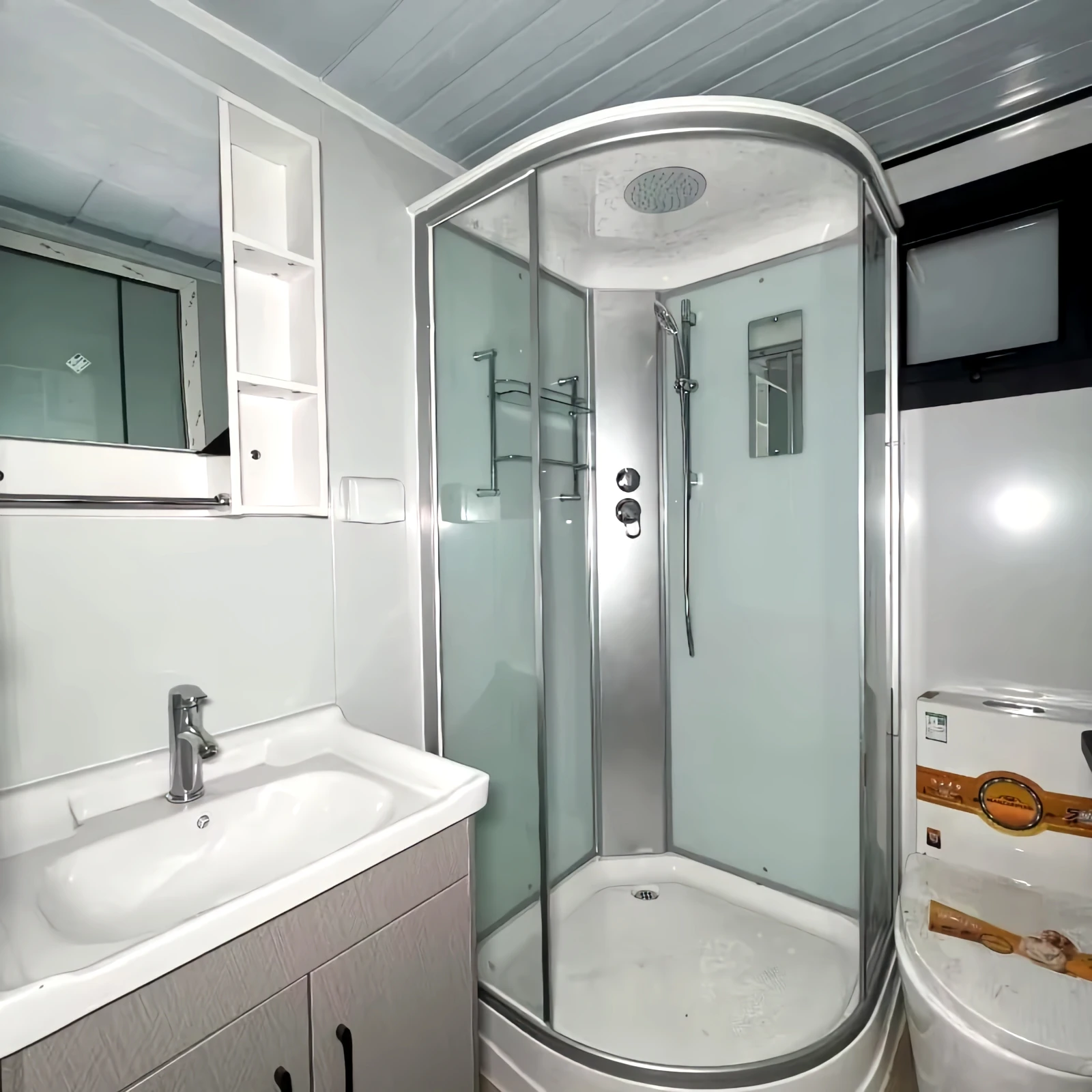 FOODLINE Foldable House bolt‑connected modular cabin for road maintenance team temporary rest accommodation home