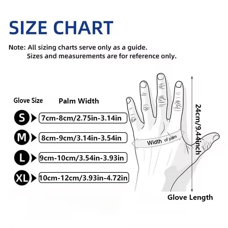 Disposable Nitrile Black Gloves Washing Xl Tableware Latex Free PVC Gloves Housework Car Industry Gardening Pet Cooking Tools