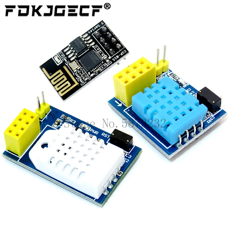 DHT22 الاستشعار AM2302 DHT11 AM2320 مستشعر درجة الحرارة والرطوبة الرقمية Wireles واي فاي وحدة ESP8266 ESP-01 ESP-01S لاردوينو #1