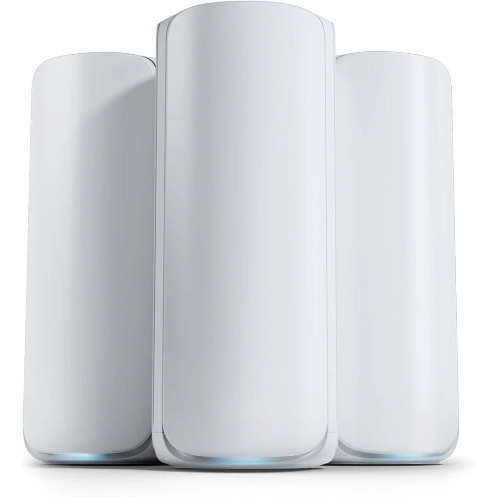 

Tri-Band WiFi 7 Mesh System Router with 2 Satellites 11Gbps Speed 8000 Sq Ft Coverage 100 Devices 2.5G Port