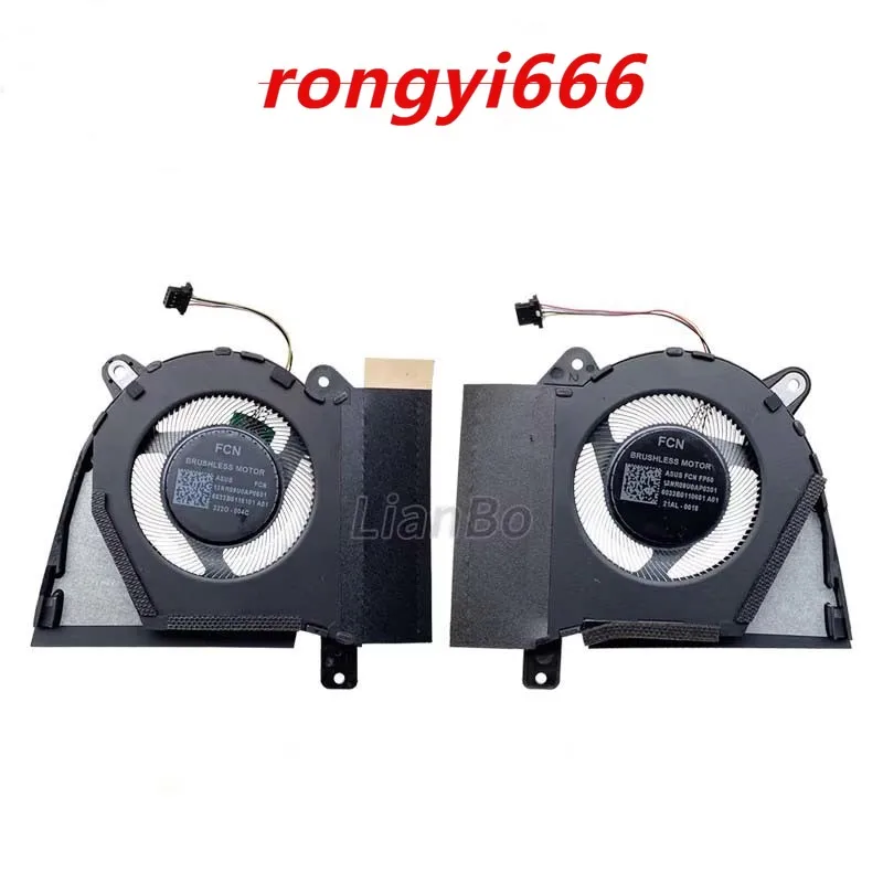 new for ASUS ROG Zephyrus G14 GA401I GA401IV CPU GPU Cooling FAN