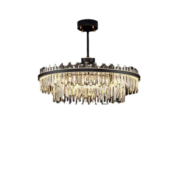 

Living room, chandelier, crystal lamp, modern, simple, Italian, light luxury, high-end, dining room