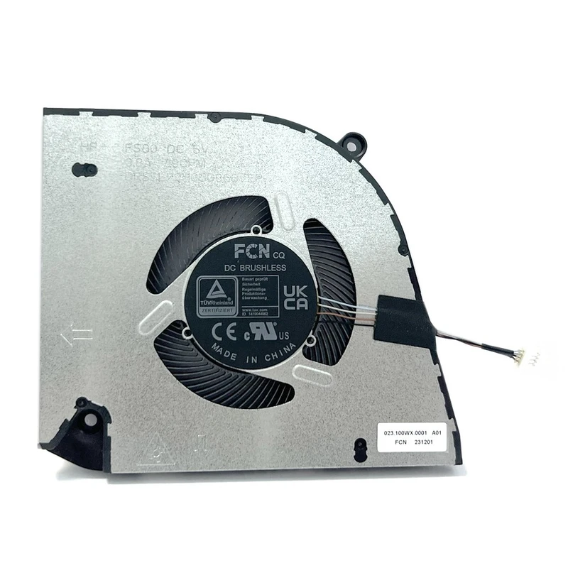 CPU Cooling Fan Replacement For DELL Inspiron 14 Plus 7440 5V FS80 0WG5N2