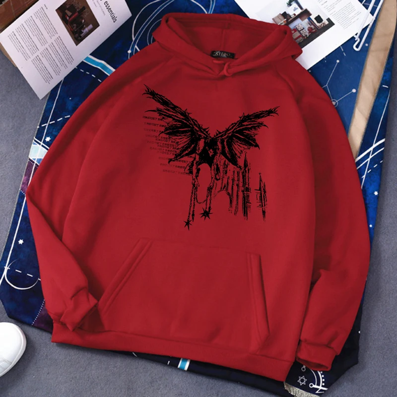 Harajuku Hip Hop Punk Sweatshirt Y2K Fashion Vintage Klassiekers Vrouwen Hoodie Casual Creatieve Comic Patroon Afdrukken Hoodies met capuchon