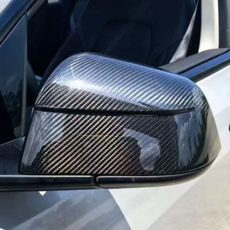 

2021-2025 Tesla Model Y Highland Carbon Fiber Reverse Mirror Protection Cover