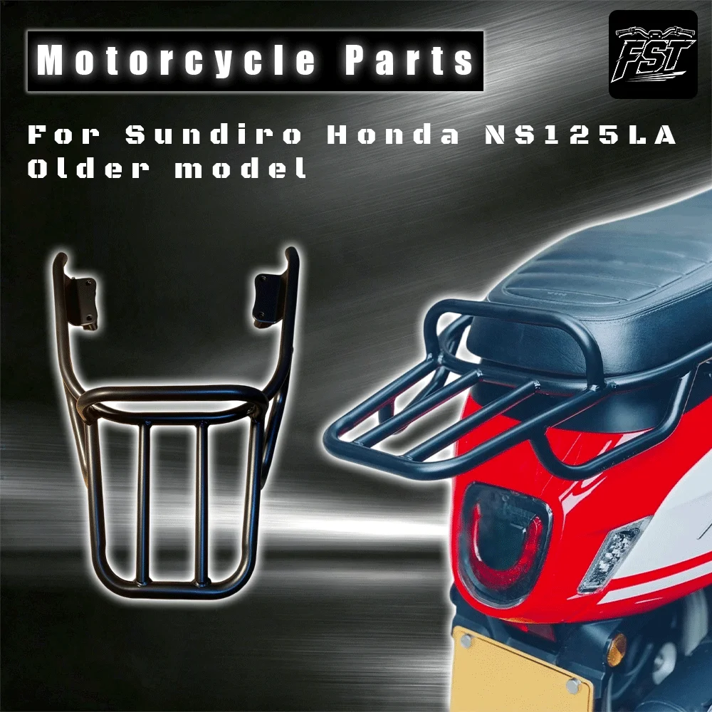 For Aftermarket rear luggage/top box rack for older-model Sundiro Honda NS125LA (suitable for mounting gas cylinders)