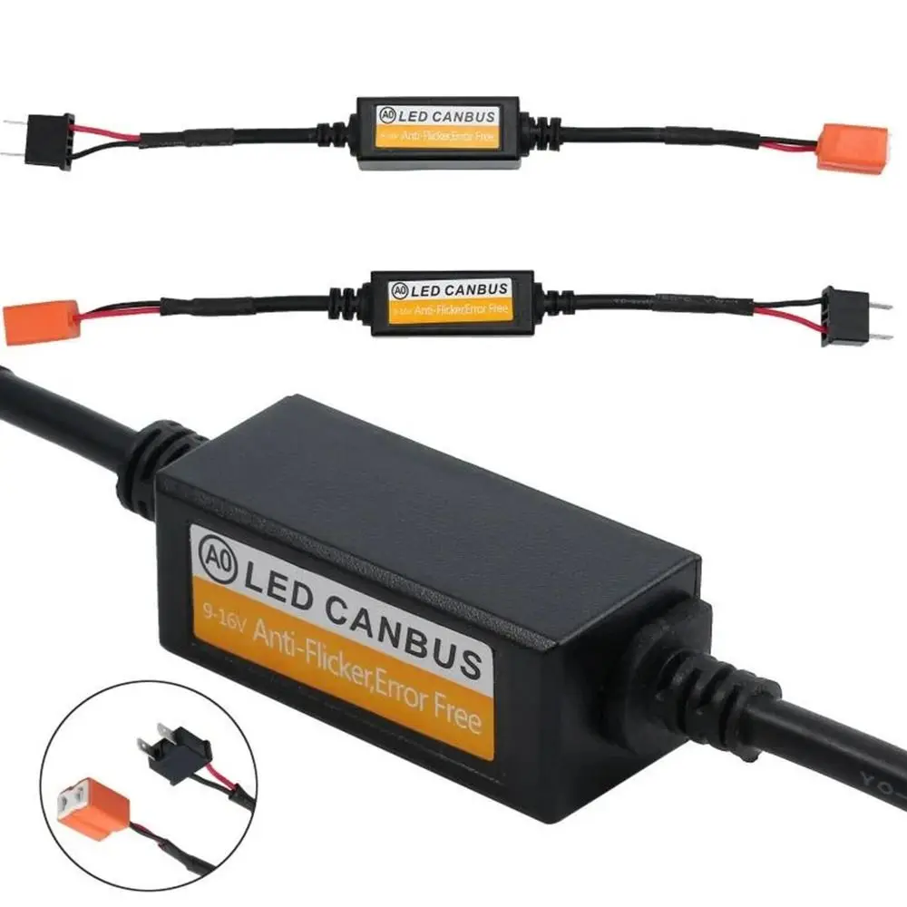 Anti-Flicker 12V LED Canbus Decoder Fehlereliminator Widerstandsregler Automotive LED Decoder