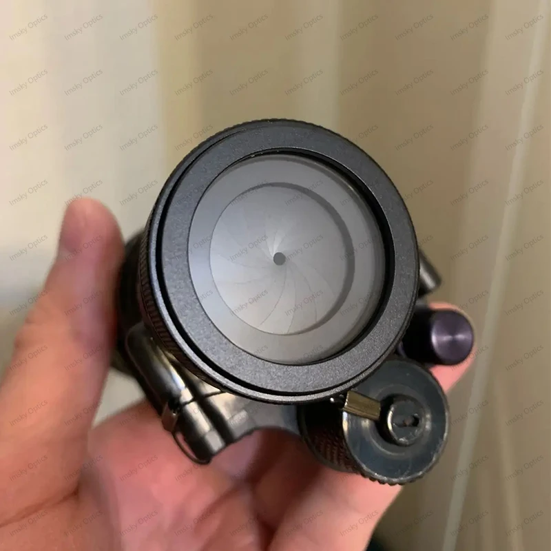 GEN2 + PVS14 Lente per visione notturna Apertura IRIS regolabile 1.5 ~ 22mm PVS14 con modulo obiettivo in vetro sacrificale Retrofit fai da te