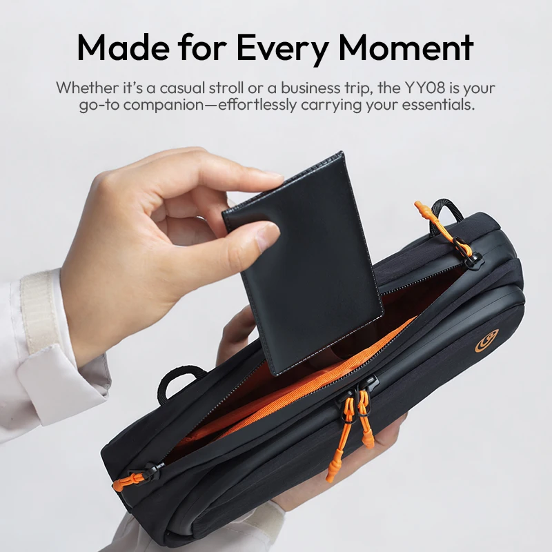 Ulanzi YY08 TechLite กระเป๋าสะพาย 2L สมาร์ทไหล่สําหรับ Casual Days Out ธุรกิจสําหรับกล้อง Action ที่ถ่ายทอดสด Vlog