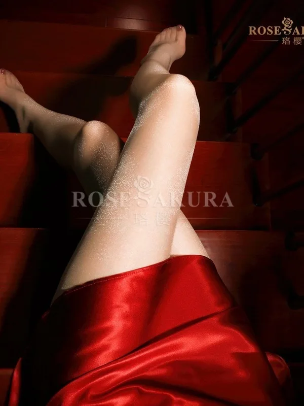 2024 Fashion Sexy High Waisted Open Crotch Silk Stockings Women High Elastic Ultra Thin Skin Friendly Slim Pantyhose R8IQ image 2