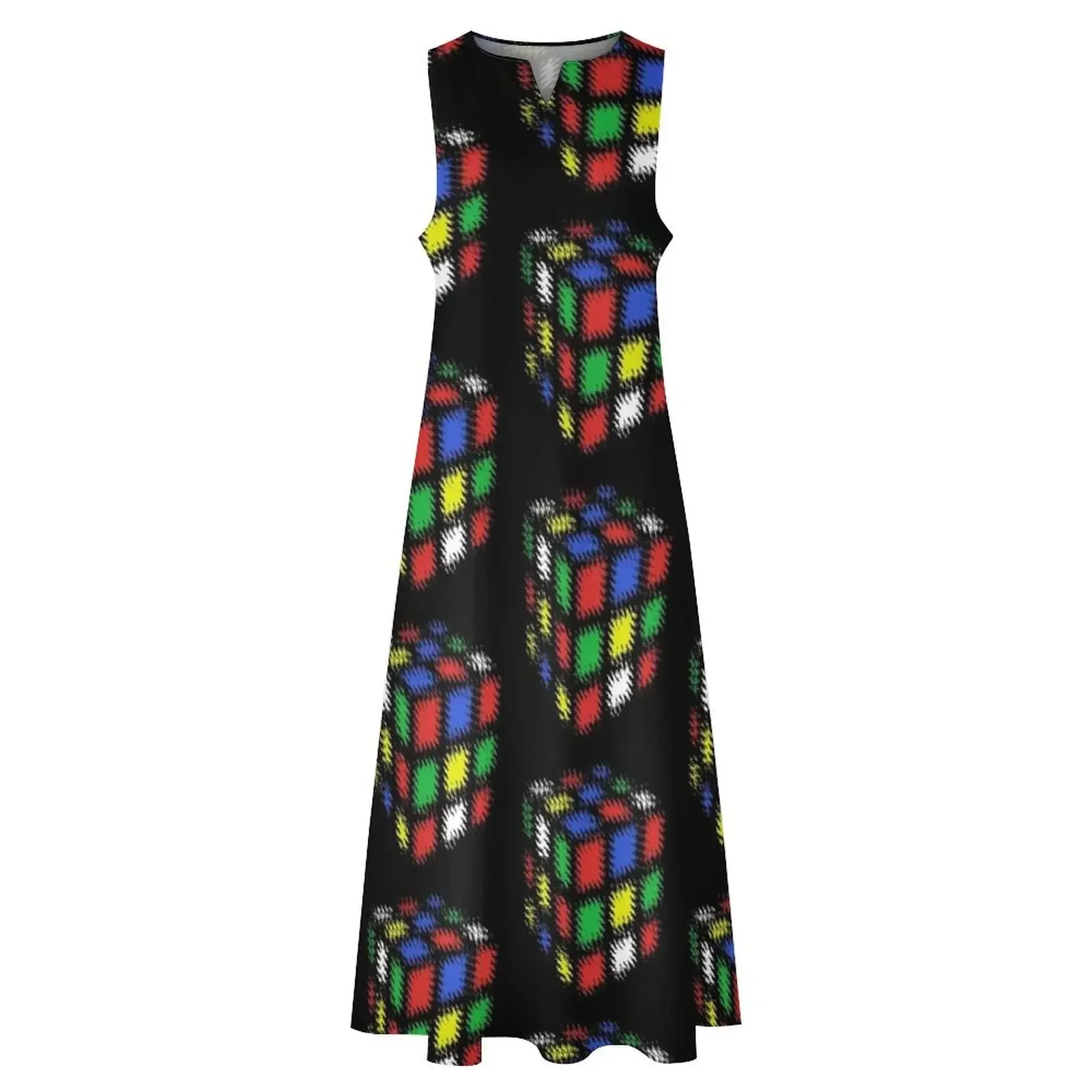 Splash Cube Abito lungo abito estivo abiti da donna coreani per il ballo di fine anno set da donna eleganti abiti da festa abito da donna