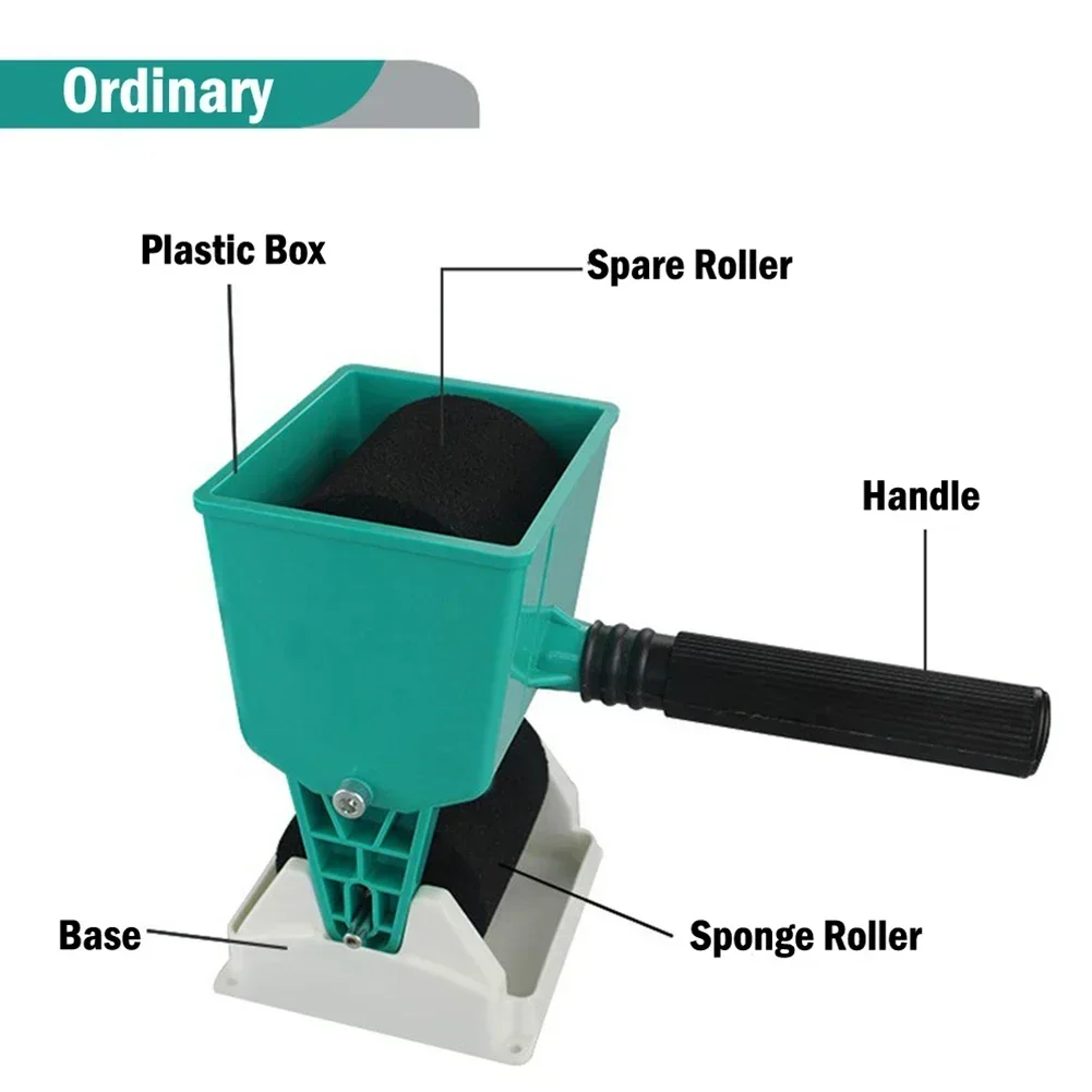 

Hand Tools Glue Applicator Non-slip Plastic Manual Roller Type Quick Coating Gluing Sponge 3inch 6inch High Quality