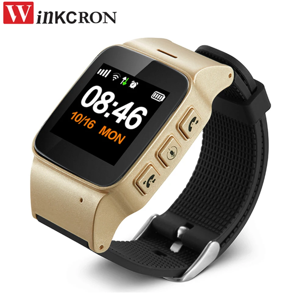 2024 GPS Smart Watch GPS Tracking D99+ Old Men Women GPS Tracker iOS Android Elderly SOS Phone Anti-lost Gps+Lbs+Wifi Tracking