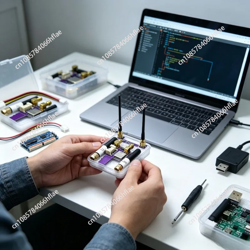 CC1101 NRF24L01 2‑in‑1 Wireless Communication Module Compatible With Hand‑held Main‑board Equipment