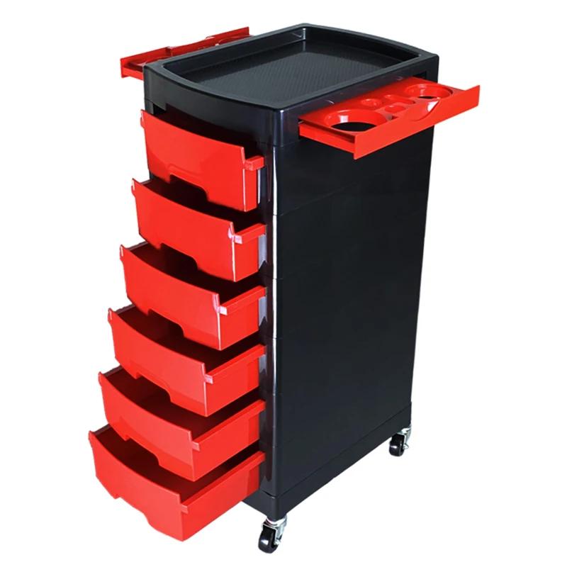 Hair Stylist Salon Trolley Storage Cart Serving Wheels Salon Trolley Beauty Rolling Wagen Mit Rollen Pretty Furniture YN50ST