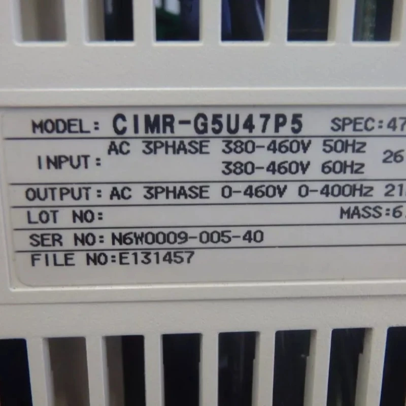 

Yaskawa CIMR-G5U47P5 Inverter New In Stock Fast Shipping