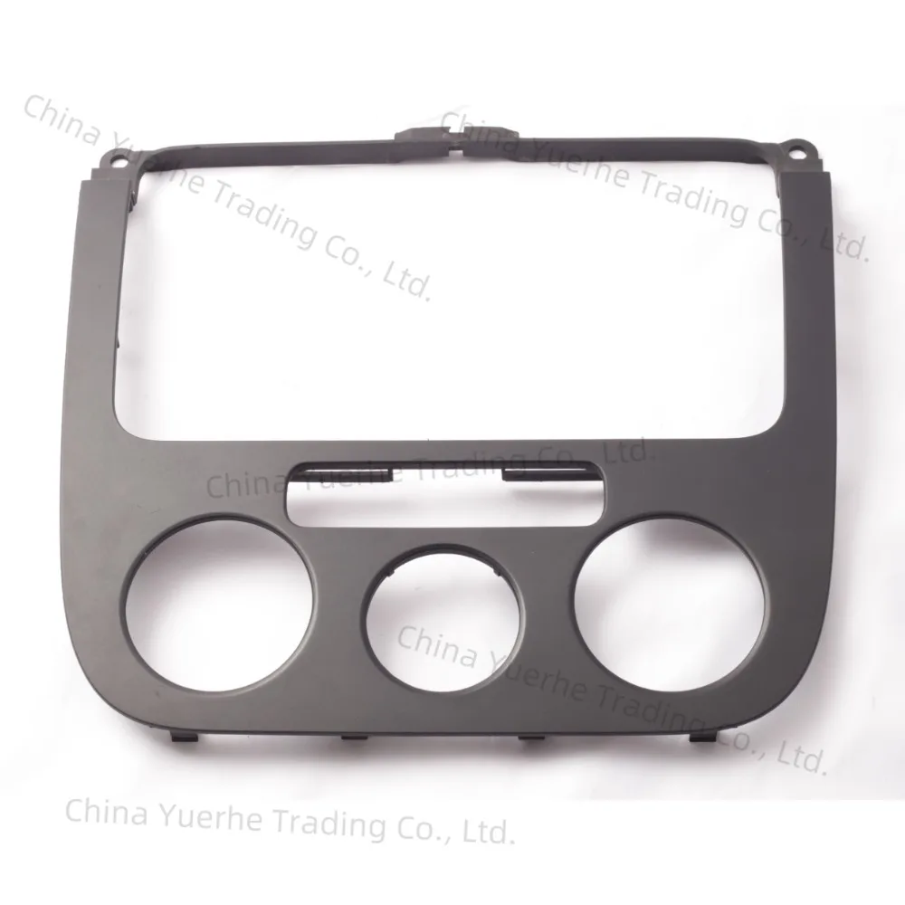 

1K0858069H отделка панели переключателя климат-контроля, черная накладка объемного звучания радио для VW J.etta 2009 1K0 858 069H