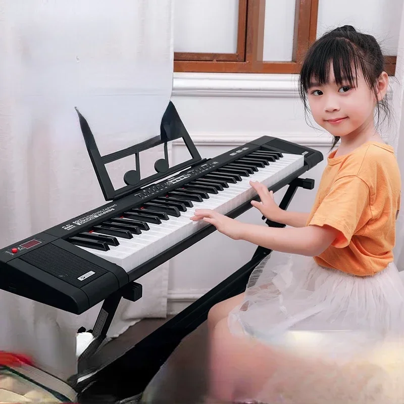 Professional Electric Piano Digital Children 61 Keys Adult Piano Midi Controller Keyboard Teclado Controlador Music Synthesizer