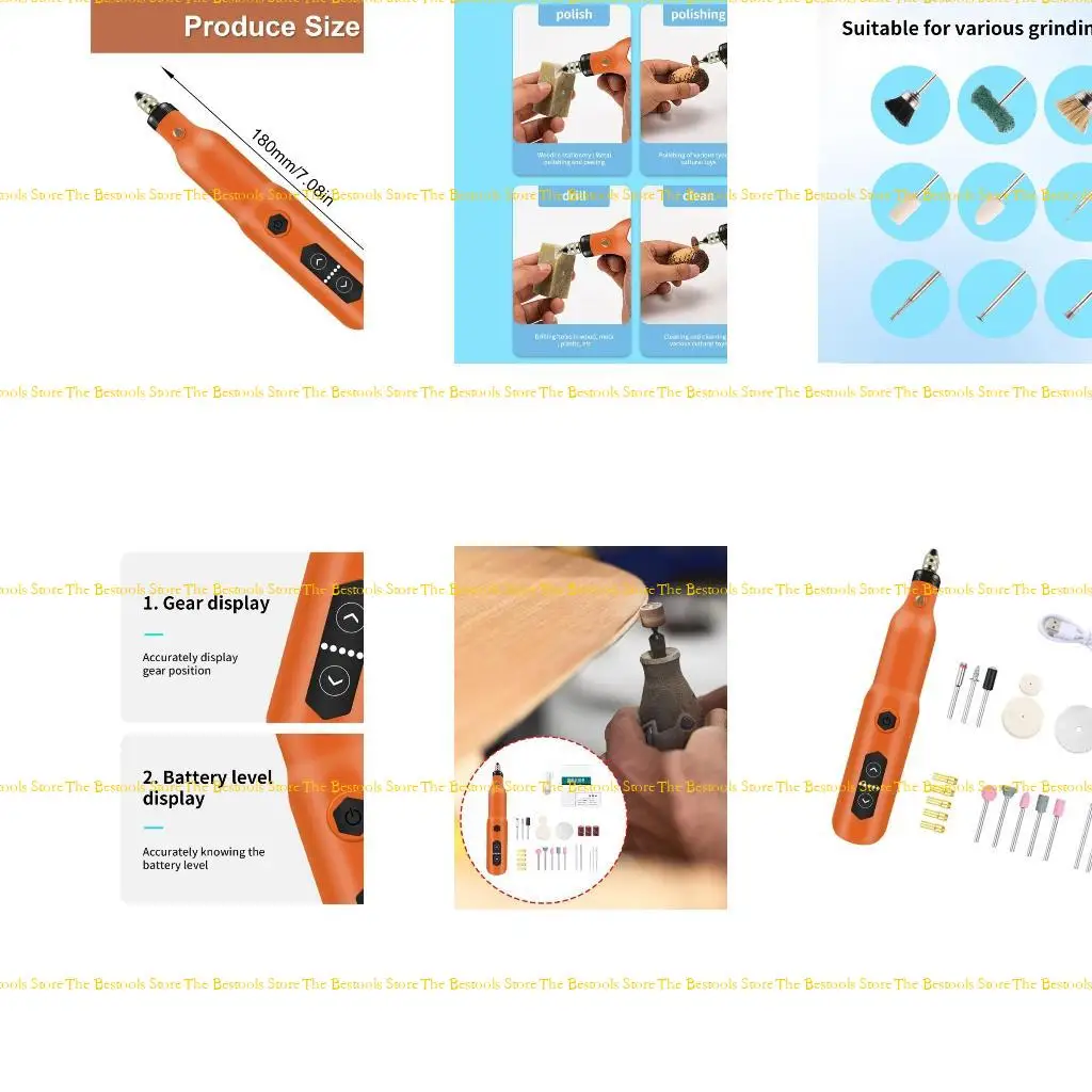 

12PF High Efficiency Multi Purpose Tool 5 Speed Adjustment for Home Use and Crafting