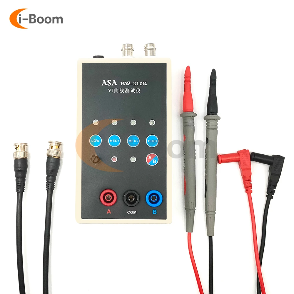 Imagem -05 - Dual Channel vi Curva Tester Asa Circuit Board Breaker Ferramenta Finders Velocidades Ajustável Hw210k