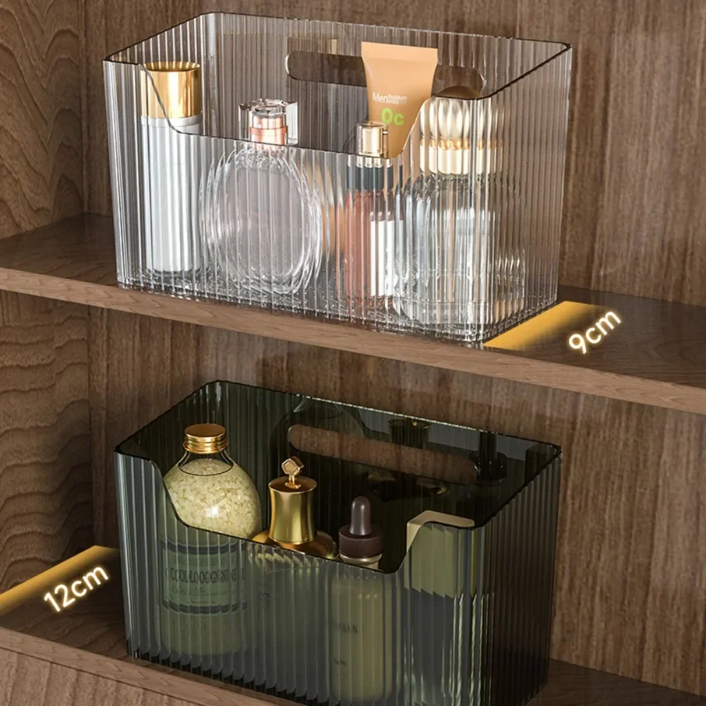 Matte Cosmetics Organizer Bathroom Mirror Cabinet Lipstick Wash Dresser Storage Box Wall Hanging Perfume Skincare Makeup Case