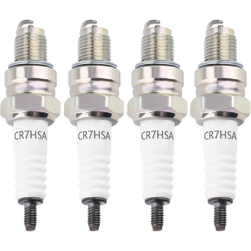 A7RTC CR7HSA Motorcycle Spark Plug A7RC A7TC CR7HSA 4549 Replace for GY6 Engine 50cc 70cc 90cc 100cc 110 125 150cc Motorcycle