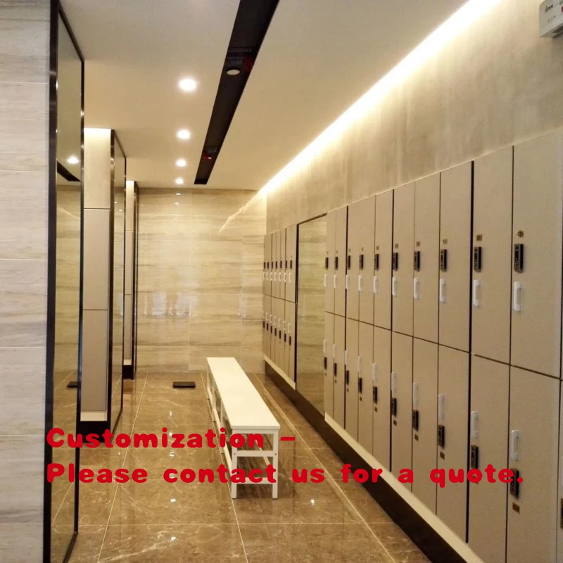 

custom.DEBO Modern 6-Door HPL School Gym Locker with Durable & Waterproof Design Clothes Storage