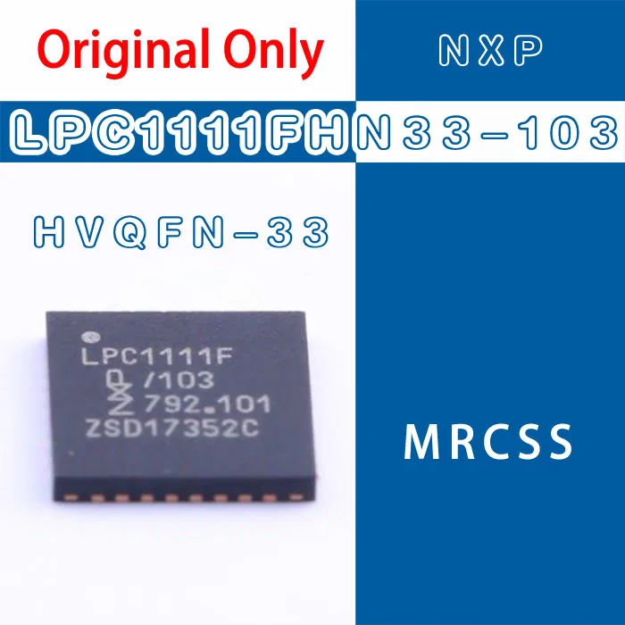 1PCS/LOTE LPC1111FHN33/102 LPC1111FHN33 QFN-32 100% New and original