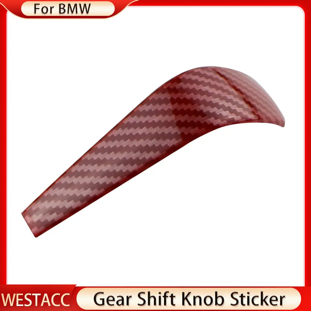 ألياف الكربون سيارة والعتاد التحول المقبض غطاء الزخرفية ملصق الكسوة لسيارات BMW 3 سلسلة E87 E90 E91 E92 E93 E84 2006 - 2012 اكسسوارات