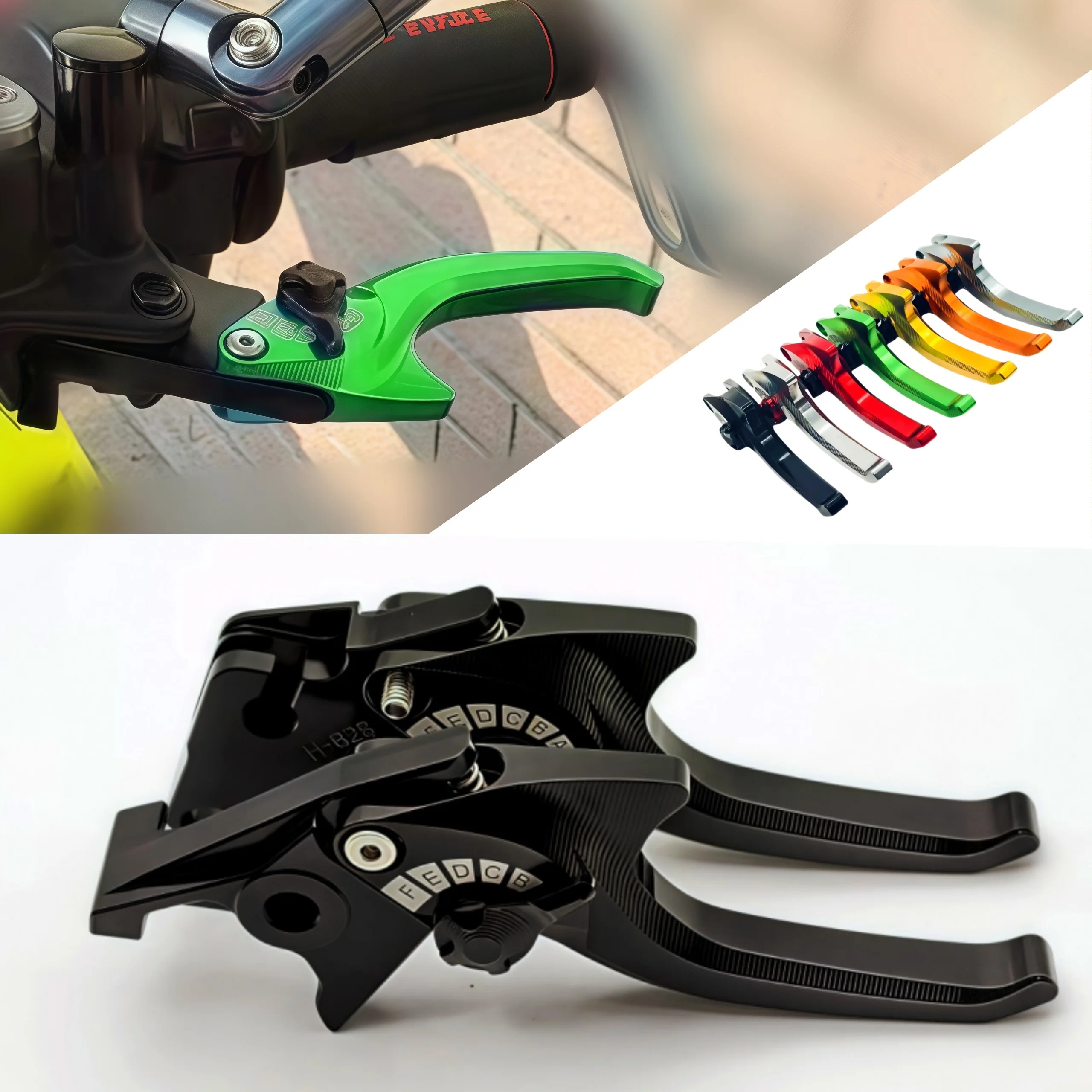 Para DUCATI HYPERMOTARD 939/Strada 2016-2018 nuevo mango de estacionamiento CNC palanca de freno de embrague accesorios de motocicleta 2016 2017 2018