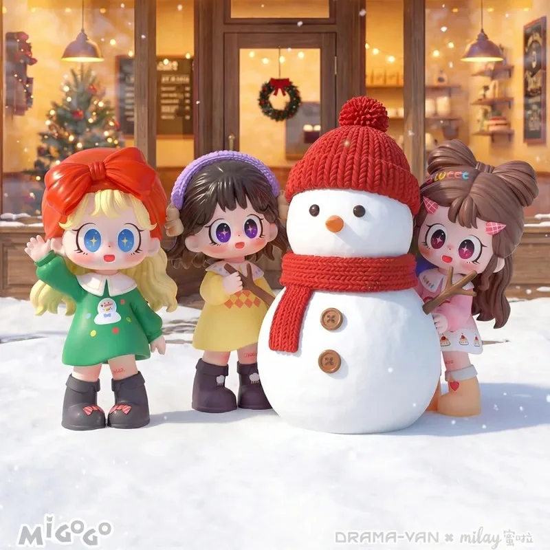 Original Milay Blind Box Miguoguo Serie Mini Trendy Spielzeug Nette Puppe Anime Merchandise Trendy Spielzeug Weihnachten Mädchen Geschenk Ornament