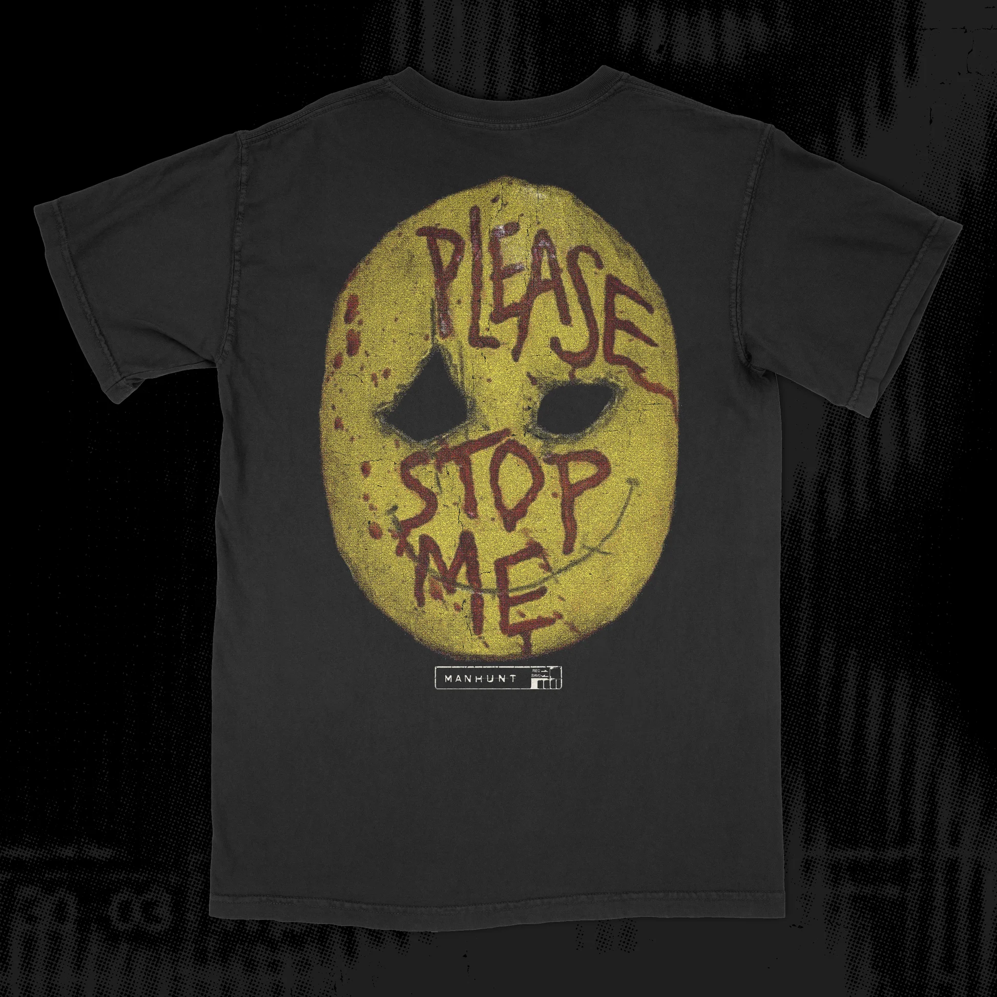 High Street Goth Top Please Stop Me-Camiseta clásica con estampado Vintage, ropa informal de manga corta a la moda, ropa de calle con cuello redondo, Unisex