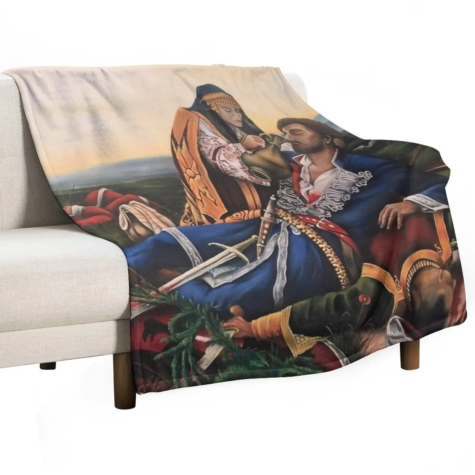 

Kosovka Devojka Throw Blanket christmas gifts Decorative Sofas Decorative Throw Luxury Blankets